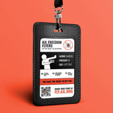 Opt Out Guide Sticker (Luggage Tag Size)