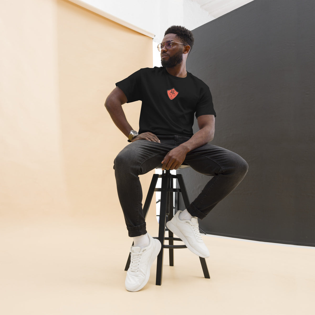 【EEUN】Eclipse Oversized Tee Juniors' Celestial Solar Eclipse Oversized Tee